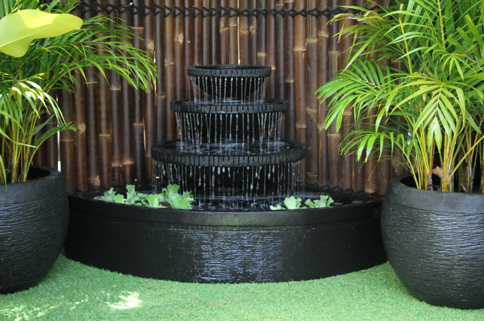 outdoor garden features